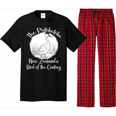 New ZealandS Bird Of The Century The Puteketeke Birder Pajama Set