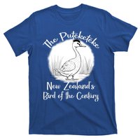 New ZealandS Bird Of The Century The Puteketeke Birder T-Shirt