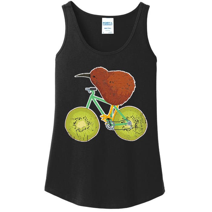 New Zealand Bicycle For Kiwi Fruit Lovers Ladies Essential Tank