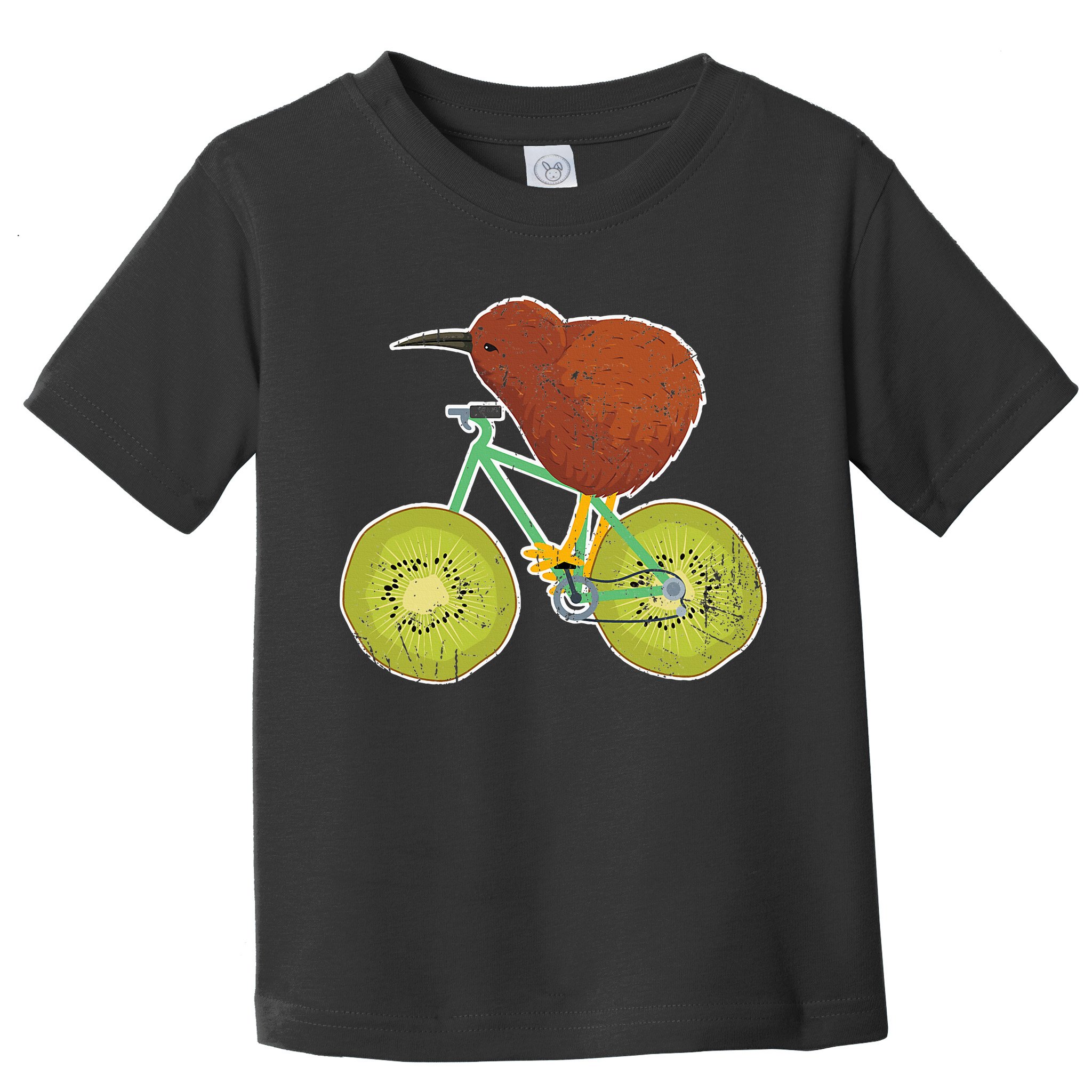 New Zealand Bicycle For Kiwi Fruit Lovers Toddler T-Shirt
