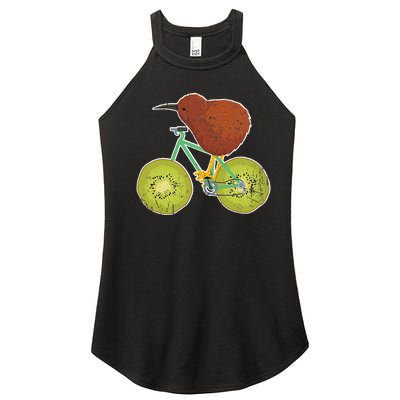 New Zealand Bicycle For Kiwi Fruit Lovers Women's Perfect Tri Rocker Tank