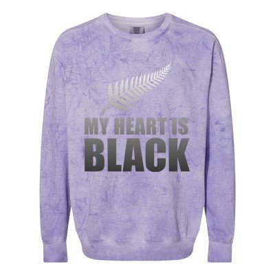 New Zealand Designed Rugby For Rugby Dads Colorblast Crewneck Sweatshirt