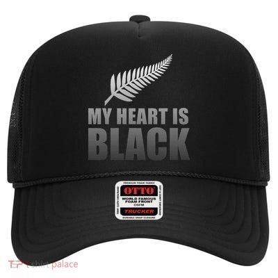 New Zealand Designed Rugby For Rugby Dads High Crown Mesh Back Trucker Hat
