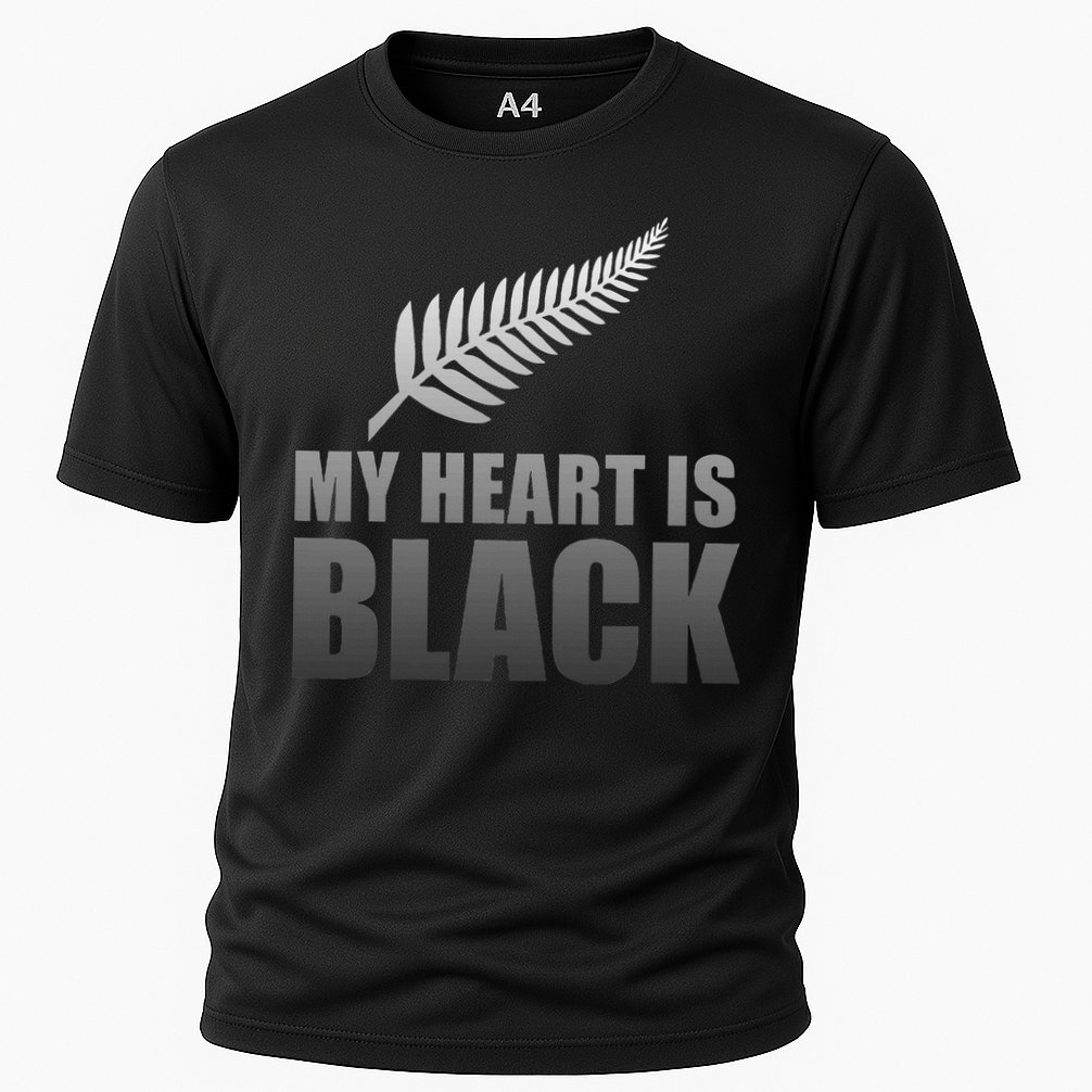 New Zealand Designed Rugby For Rugby Dads Cooling Performance Crew T-Shirt