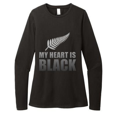 New Zealand Designed Rugby For Rugby Dads Womens CVC Long Sleeve Shirt