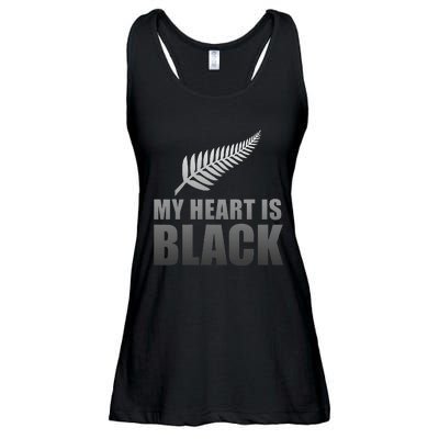 New Zealand Designed Rugby For Rugby Dads Ladies Essential Flowy Tank