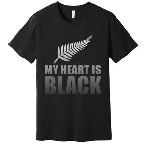 New Zealand Designed Rugby For Rugby Dads Premium T-Shirt