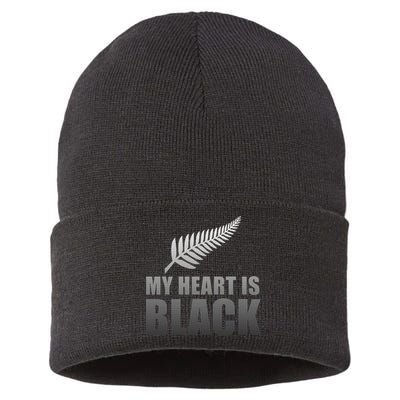 New Zealand Designed Rugby For Rugby Dads Sustainable Knit Beanie