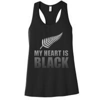 New Zealand Designed Rugby For Rugby Dads Women's Racerback Tank