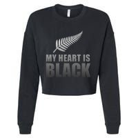 New Zealand Designed Rugby For Rugby Dads Cropped Pullover Crew