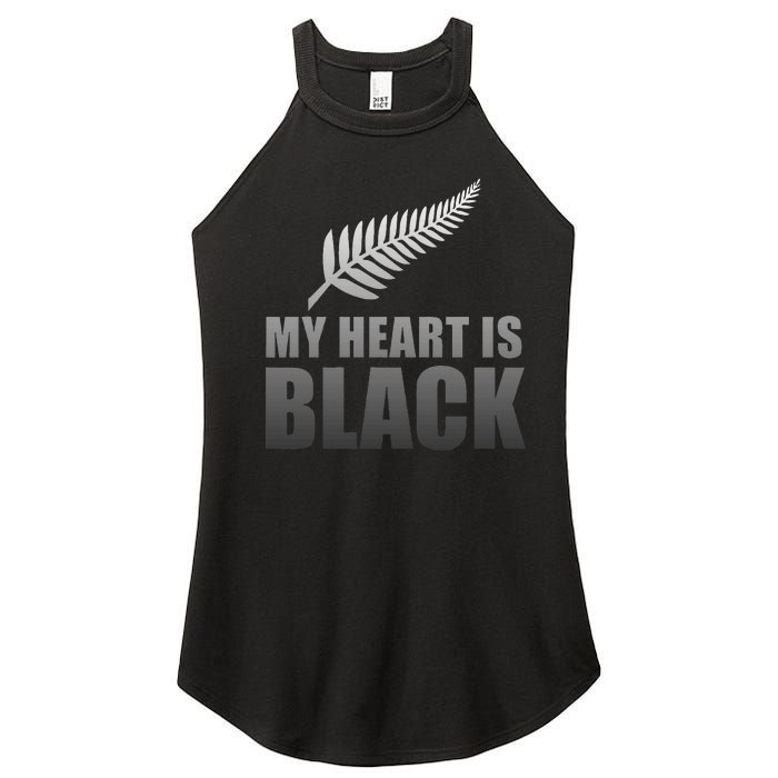 New Zealand Designed Rugby For Rugby Dads Women's Perfect Tri Rocker Tank