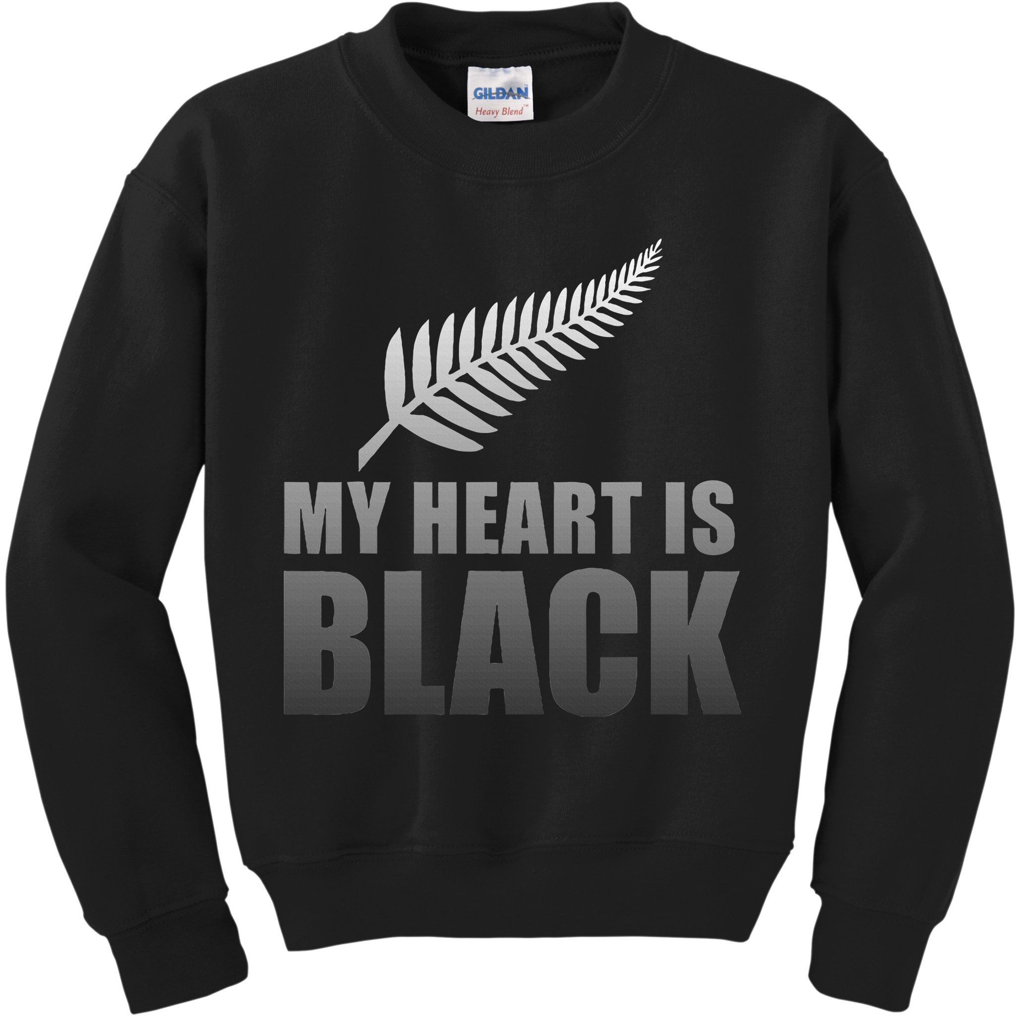 New Zealand Designed Rugby For Rugby Dads Kids Sweatshirt