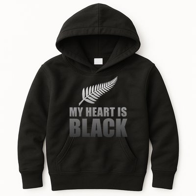 New Zealand Designed Rugby For Rugby Dads Kids Hoodie