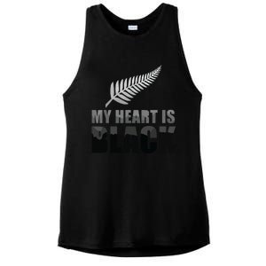 New Zealand Designed Rugby For Rugby Dads Ladies PosiCharge Tri-Blend Wicking Tank