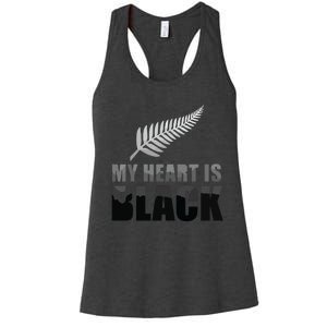 New Zealand Designed Rugby For Rugby Dads Women's Racerback Tank