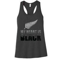 New Zealand Designed Rugby For Rugby Dads Women's Racerback Tank