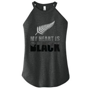 New Zealand Designed Rugby For Rugby Dads Women's Perfect Tri Rocker Tank