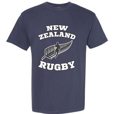 New Zealand Flag Kiwis Rugby Team Garment-Dyed Heavyweight T-Shirt