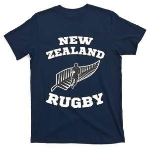 New Zealand Flag Kiwis Rugby Team T-Shirt