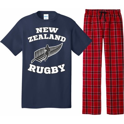 New Zealand Flag Kiwis Rugby Team Pajama Set