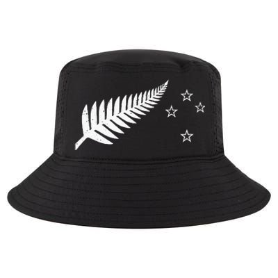 New Zealand Fern Flag Kiwi Pride Cool Comfort Performance Bucket Hat