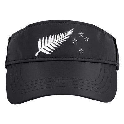 New Zealand Fern Flag Kiwi Pride Adult Drive Performance Visor