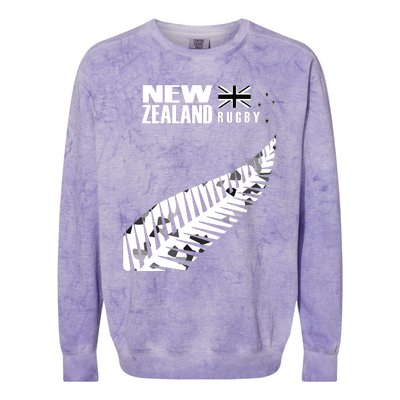 New Zealand Rugby Fan Haka Colorblast Crewneck Sweatshirt