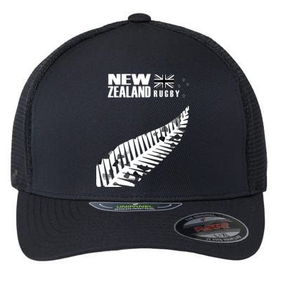 New Zealand Rugby Fan Haka Flexfit Unipanel Trucker Cap