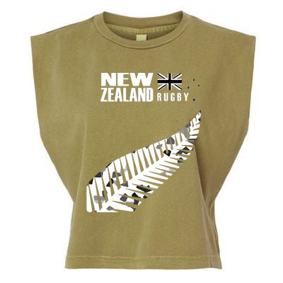 New Zealand Rugby Fan Haka Garment-Dyed Women's Muscle Tee