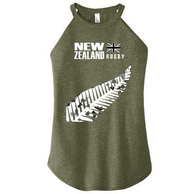 New Zealand Rugby Fan Haka Women's Perfect Tri Rocker Tank