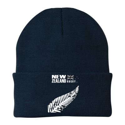 New Zealand Rugby Fan Haka Knit Cap Winter Beanie