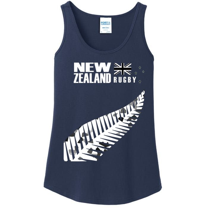 New Zealand Rugby Fan Haka Ladies Essential Tank