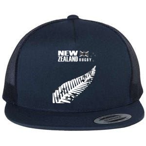 New Zealand Rugby Fan Haka Flat Bill Trucker Hat