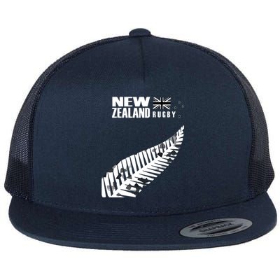 New Zealand Rugby Fan Haka Flat Bill Trucker Hat