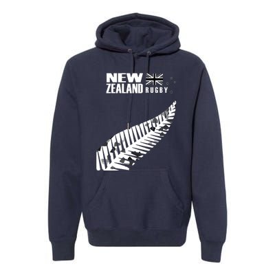 New Zealand Rugby Fan Haka Premium Hoodie