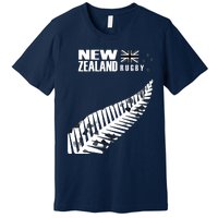 New Zealand Rugby Fan Haka Premium T-Shirt