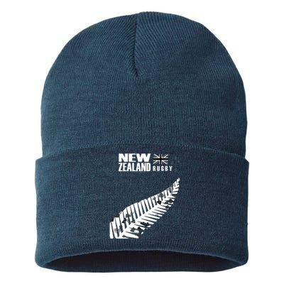 New Zealand Rugby Fan Haka Sustainable Knit Beanie