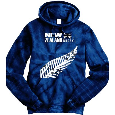 New Zealand Rugby Fan Haka Tie Dye Hoodie