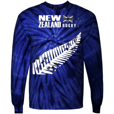 New Zealand Rugby Fan Haka Tie-Dye Long Sleeve Shirt