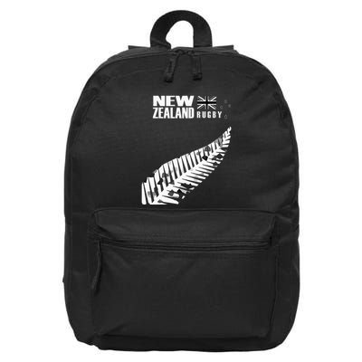New Zealand Rugby Fan Haka 16 in Basic Backpack