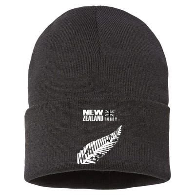 New Zealand Rugby Fan Haka Sustainable Knit Beanie