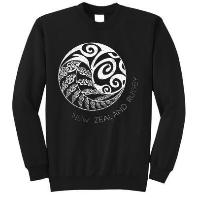 New Zealand Rugby Maori Inspired Kiwi & Silver Fern Sweatshirt