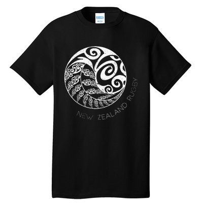 New Zealand Rugby Maori Inspired Kiwi & Silver Fern Tall T-Shirt