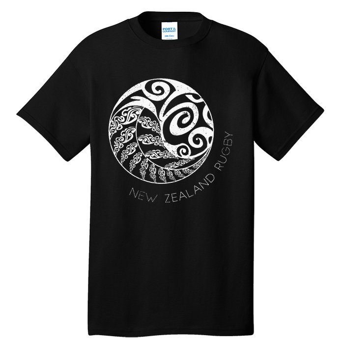 New Zealand Rugby Maori Inspired Kiwi & Silver Fern Tall T-Shirt