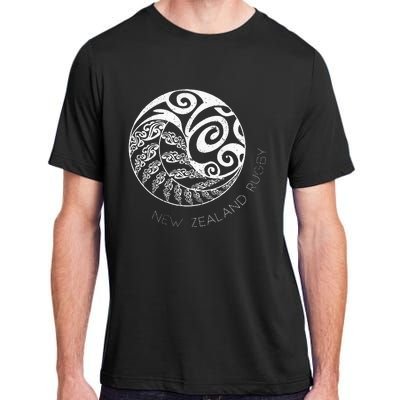 New Zealand Rugby Maori Inspired Kiwi & Silver Fern Adult ChromaSoft Performance T-Shirt