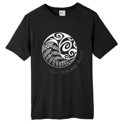 New Zealand Rugby Maori Inspired Kiwi & Silver Fern Tall Fusion ChromaSoft Performance T-Shirt