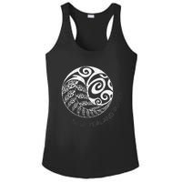 New Zealand Rugby Maori Inspired Kiwi & Silver Fern Ladies PosiCharge Competitor Racerback Tank