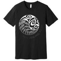 New Zealand Rugby Maori Inspired Kiwi & Silver Fern Premium T-Shirt