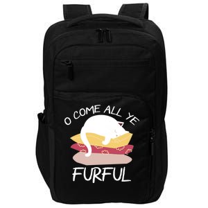 O Come All Ye Furful Impact Tech Backpack