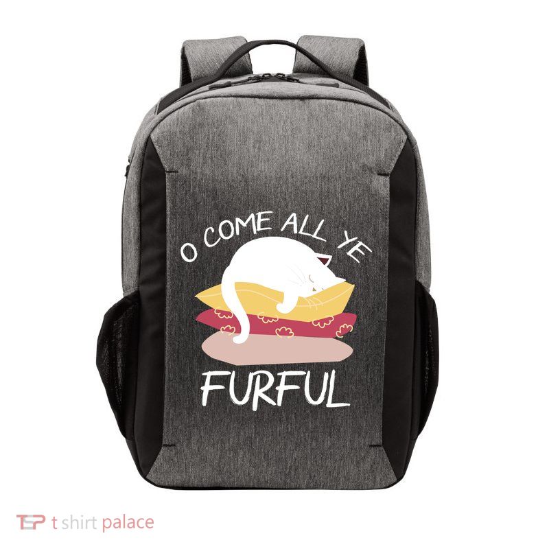 O Come All Ye Furful Vector Backpack